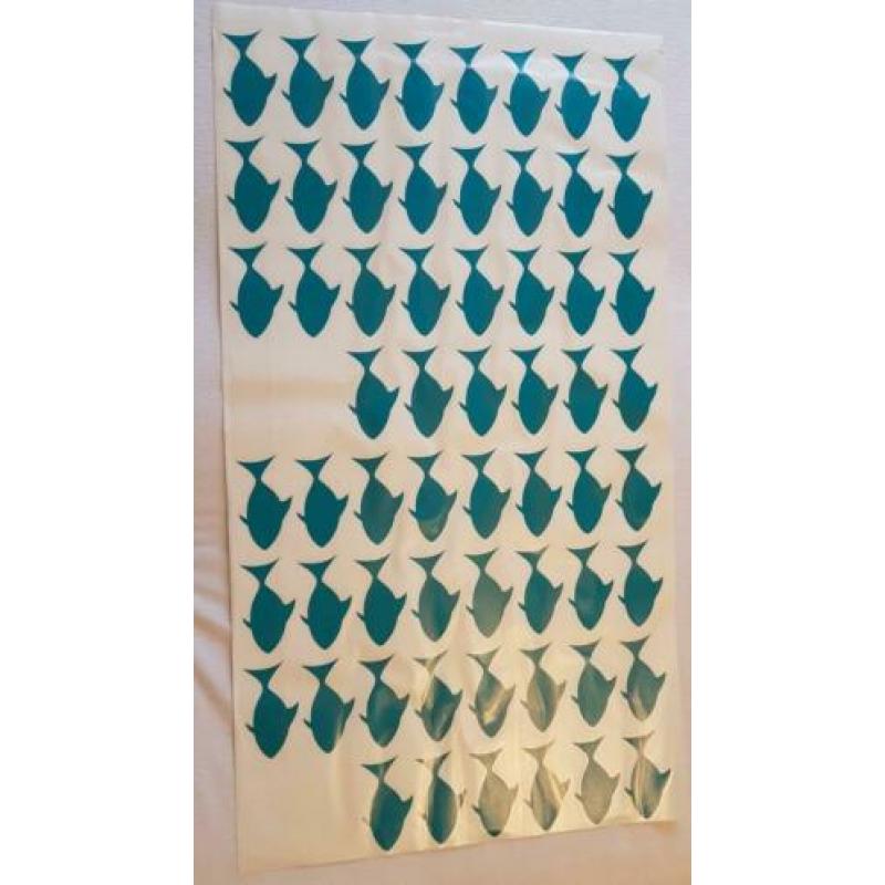 Muursticker vissen vinyl
