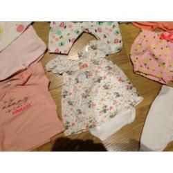 Set babykleding maat 56