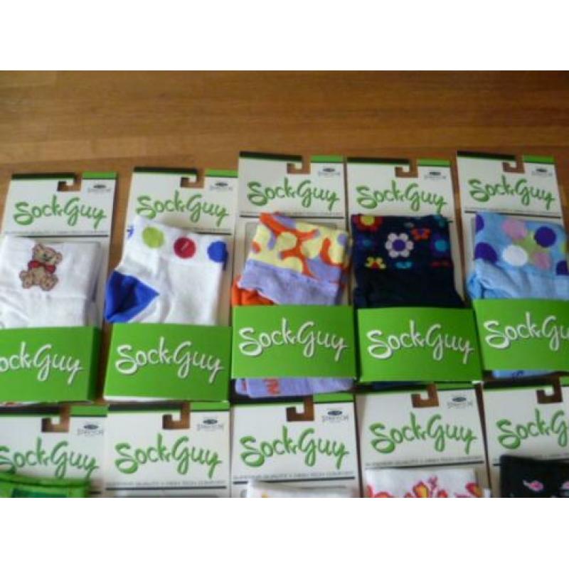 10 paar SockGuy sokken S/M schoenmaat 38-41 (set A)