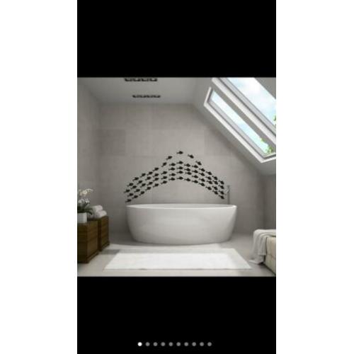 Muursticker vissen vinyl