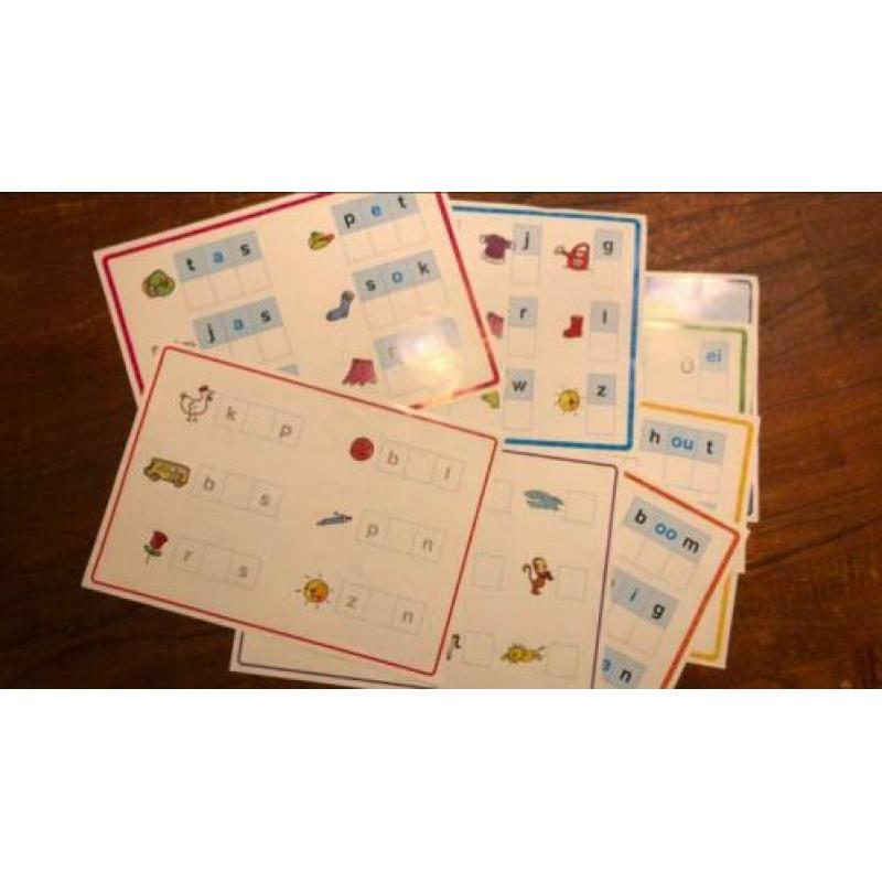 Magnetische letterdoos, pompom, Zwijsen, leer beter taal
