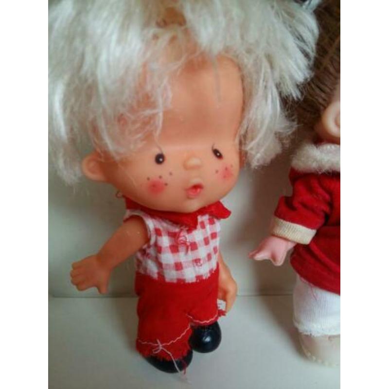 2 mooie retro vintage Evergreen popjes