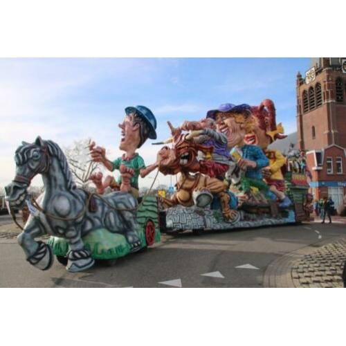 Polyester carnavalswagen thema western