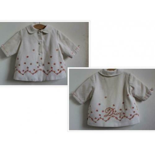 Ecru jasje van Baby Dior maat 68 (0776)