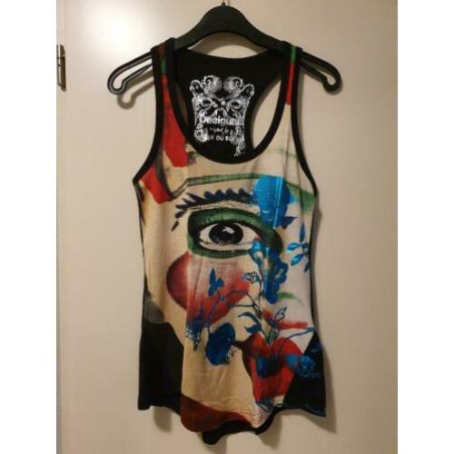 Mooie top van Desigual inspired by Cirque du Soleil, maat S