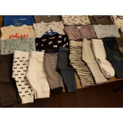Groot pakket kleding maat 62 jongen