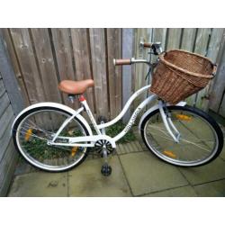 Witte Hollandia meisjes fiets 26 inch