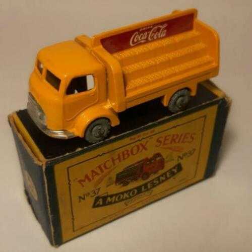 Matchbox, LESNEY, 37a, COCA COLA, 1ste type, exc+/b
