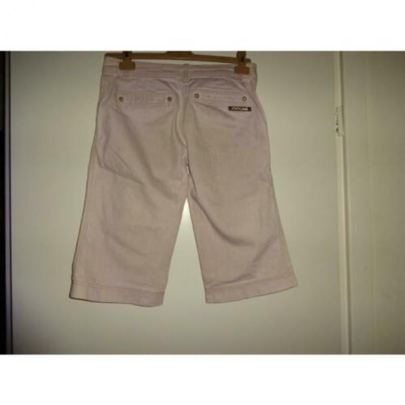D4A Roberto Cavalli jeans broek roze tint met leopard voerin
