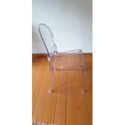 Te koop 6 polycarbonaat stoelen