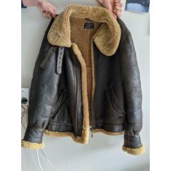 Cuir Camanchi Leathers London leren pilotenjas goede staat