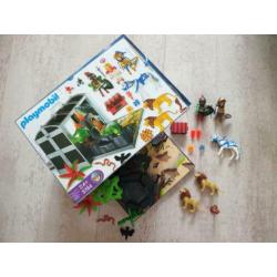 Playmobil Piraten/ ridder koffer 5784 met gevangenis + draak