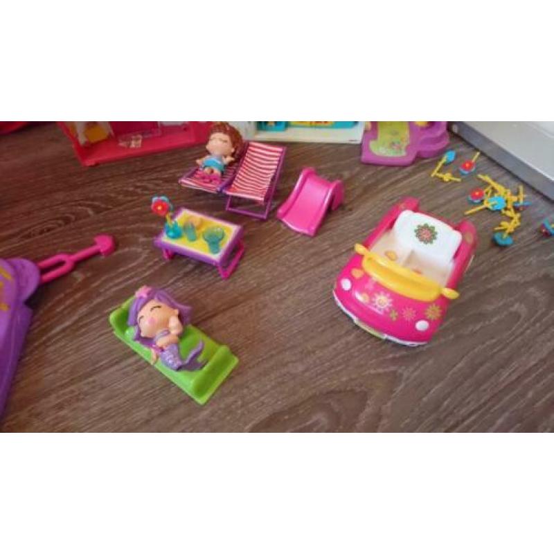 Pinypon kermis, huis, auto, vakantiehuis en accessoires