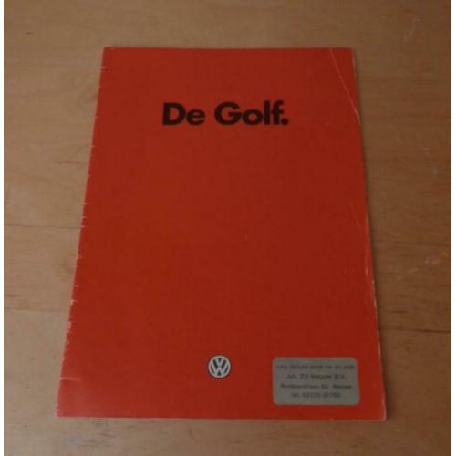 Folder VW Golf ned
