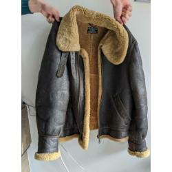 Cuir Camanchi Leathers London leren pilotenjas goede staat