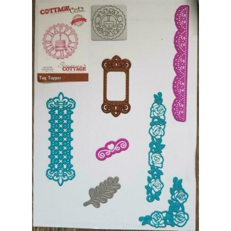 Te kp: groot knutsel hobby pakket nr. 5 kaarten maken/scrap
