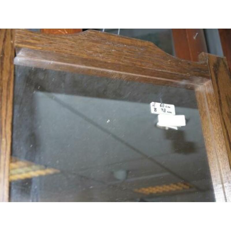 spiegelin eikenlijst 38 x68 cm