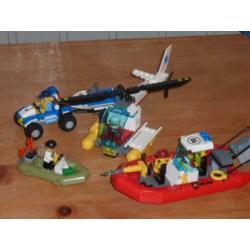 Lego City Starter Set 60086, Politie, brandweer.