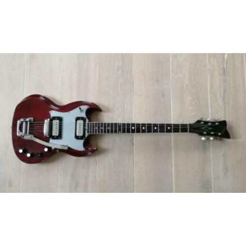 EKO SG Indy jaren 70 vintage gitaar