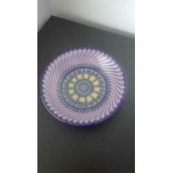 Plateel keramiek, Flora Gouda decor Lila