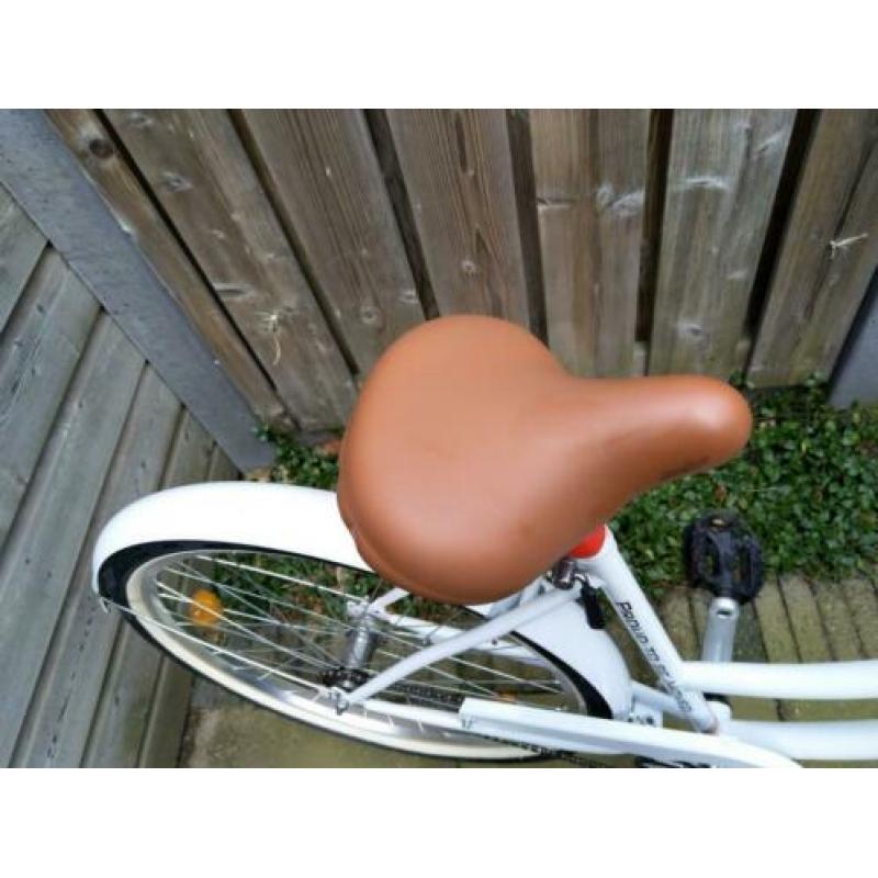 Witte Hollandia meisjes fiets 26 inch