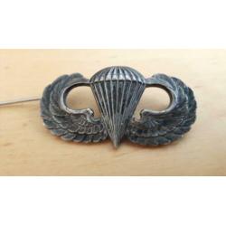 WW2 US parachute jumpwings, 82nd ABN 505th PIR+oval