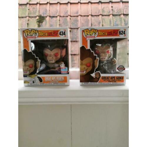 Dragon Ball Z Funko pops