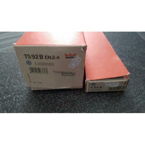 Dorma TS92B deurdranger + G93N glijarm