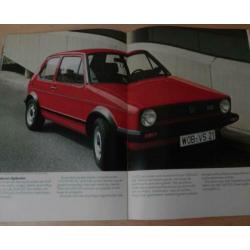 Folder VW Golf ned