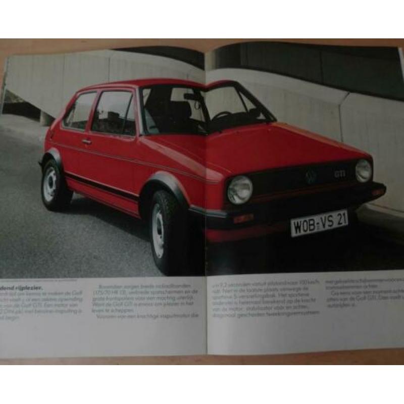 Folder VW Golf ned