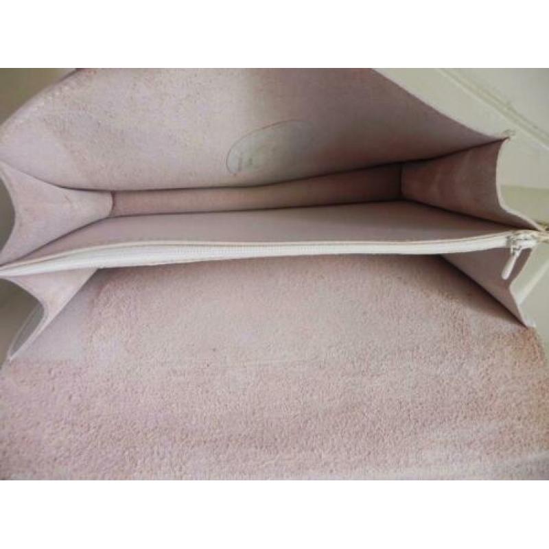 1963 VINTAGE clutch schoudertas leder