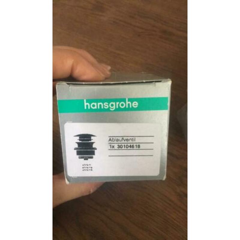 Hansgrohe afvoerplug nieuw!