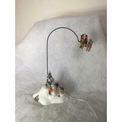 Lemax santa Claus is coming to town kerstdorp