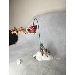 Lemax santa Claus is coming to town kerstdorp