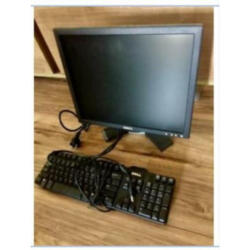 Pc scherm LCD Dell 16 inch & type bord