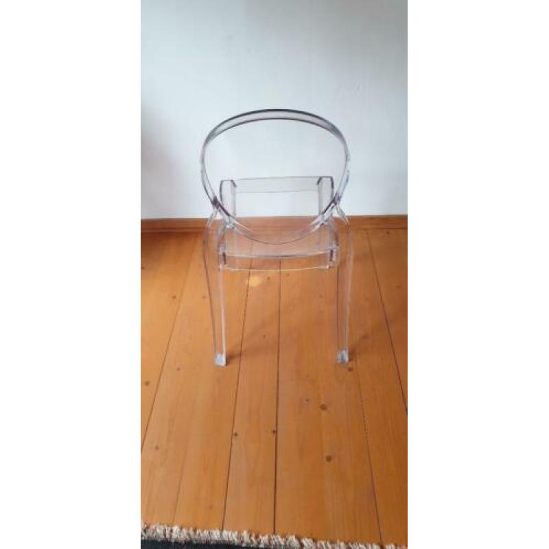 Te koop 6 polycarbonaat stoelen