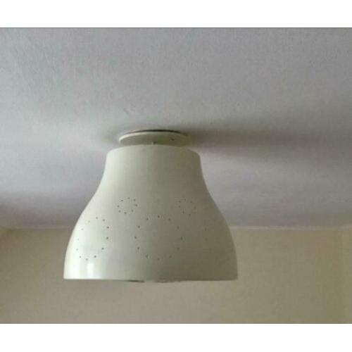 Plafondlamp en 2 bijpassende wandlampen
