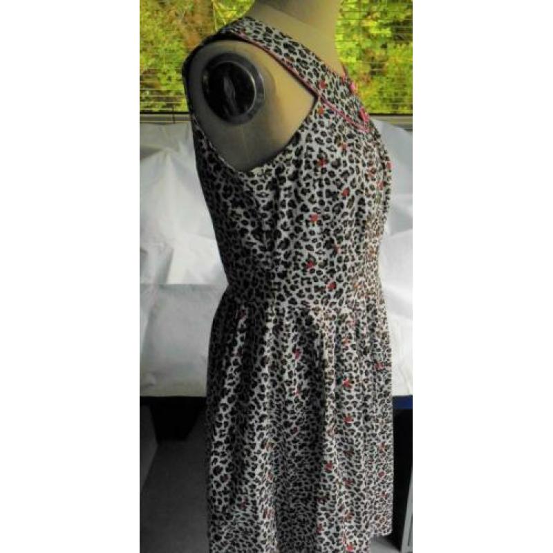 Voodoo Vixen design vintage rockabilly pin-up 50s jurk M L