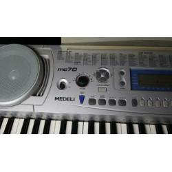 Medeli MC70 Keyboard electronisch Professioneel met standaar