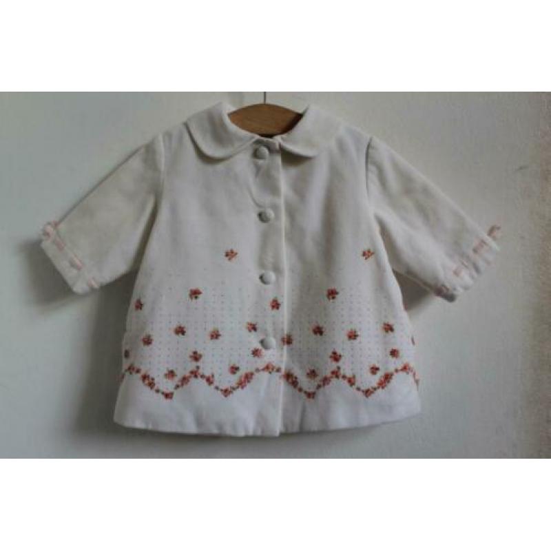 Ecru jasje van Baby Dior maat 68 (0776)