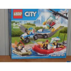 Lego City Starter Set 60086, Politie, brandweer.