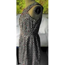 Voodoo Vixen design vintage rockabilly pin-up 50s jurk M L