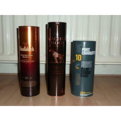 Whiskey-fles kokers (leeg)