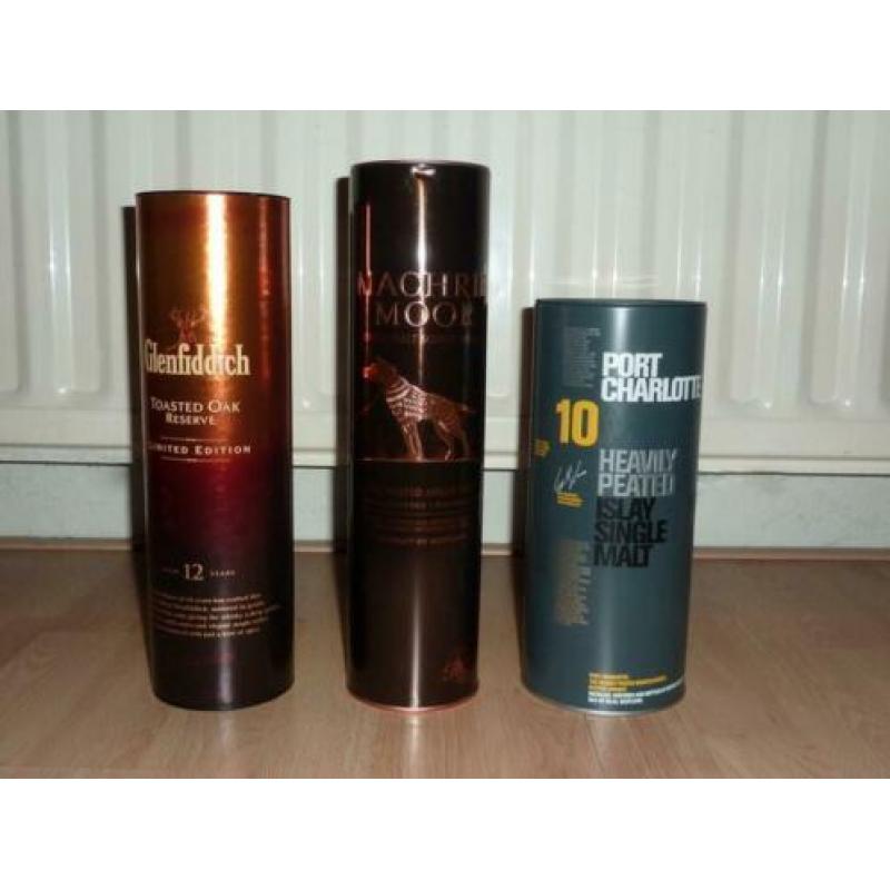 Whiskey-fles kokers (leeg)