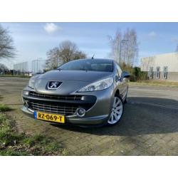 Peugeot 207 1.6 16V CC 88KW 2007 Grijs, Roland Garros