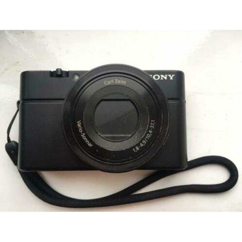 Sony rx100 camera (met defect)