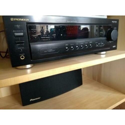 Pioneer vsx 407RDS + actieve subwoofer