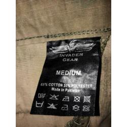 Atacs FG medium combatshirt basisjas combatbroek airsoft