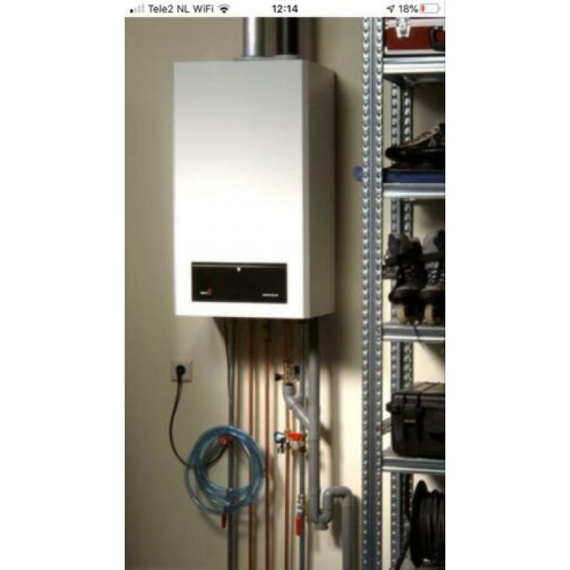 CV ketel plaatsen en Gasleiding controle