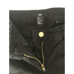 Zwarte spijkerbroek H&M maat 34